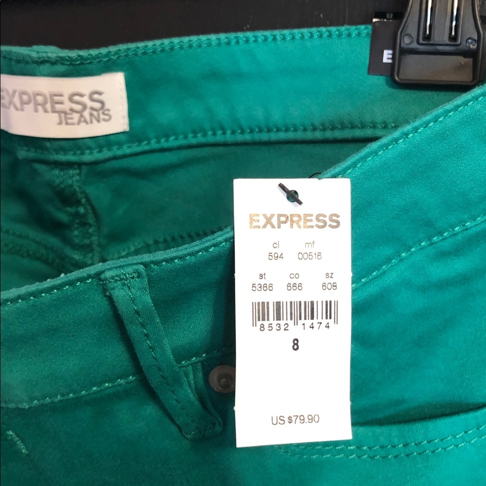 EXPRESS Teal Stella Jean Legging - Picture 4 of 5